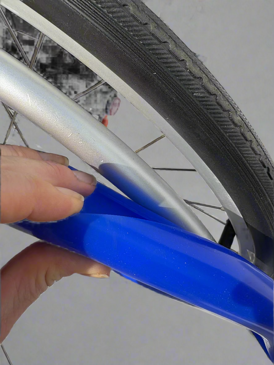 Blue Handrim Cover