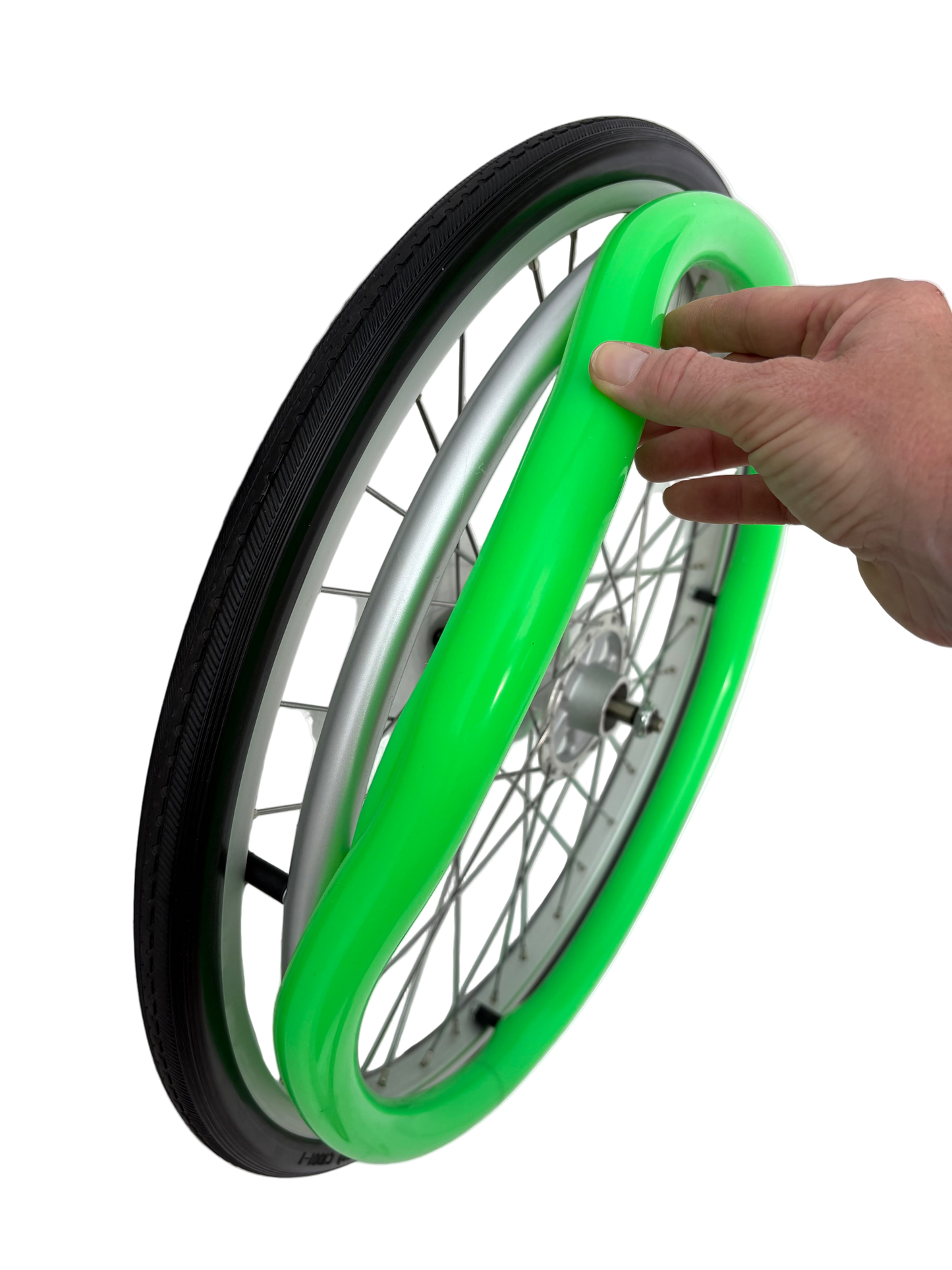 Green Handrim Cover