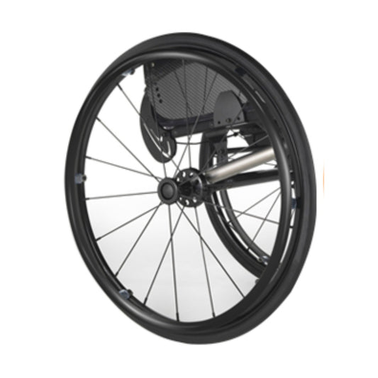 Black silicone push rim handrim cover for wheelchairs