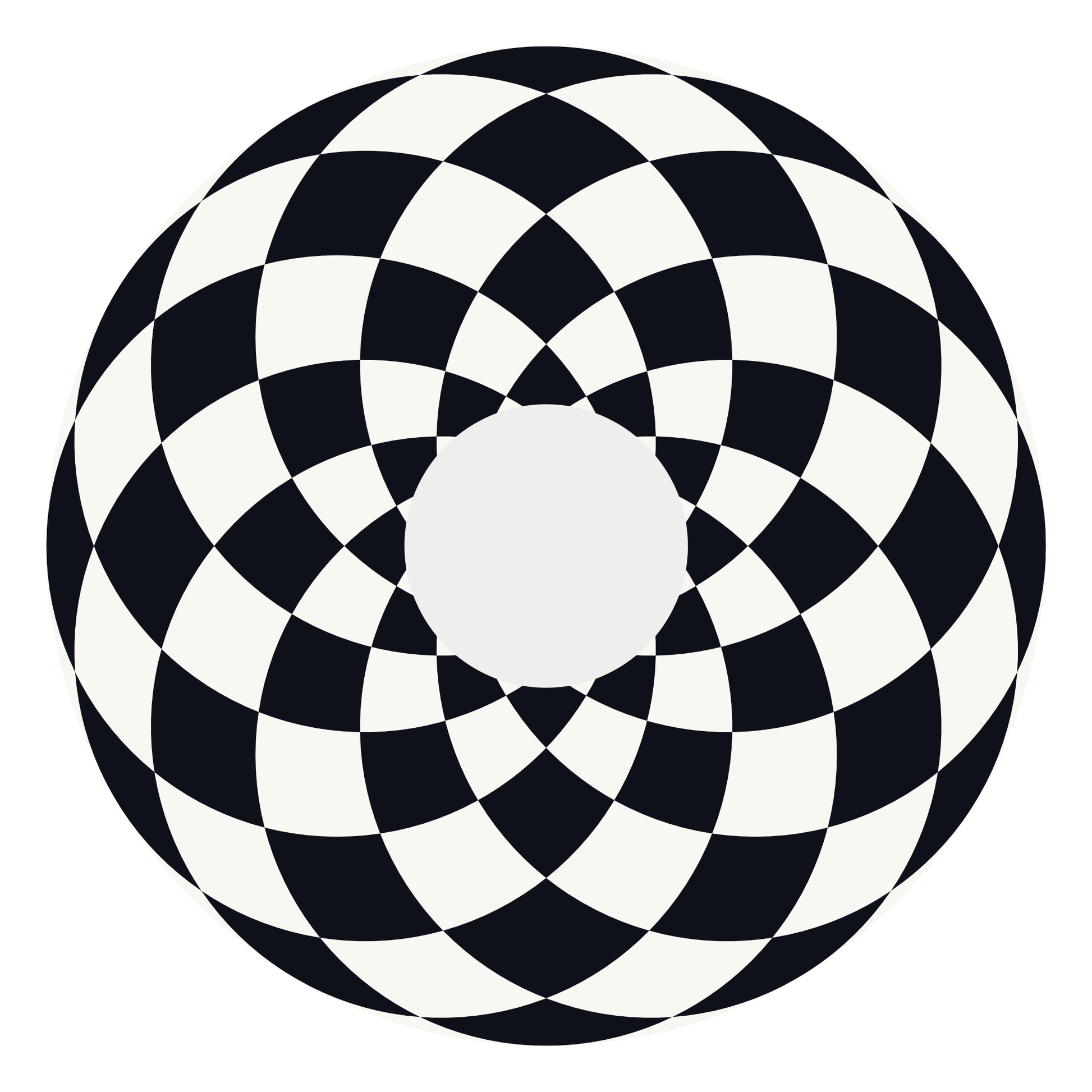 Checkered wheelchair spoke guard with black and white diamonds  pattern and small black Niftikit logo. 