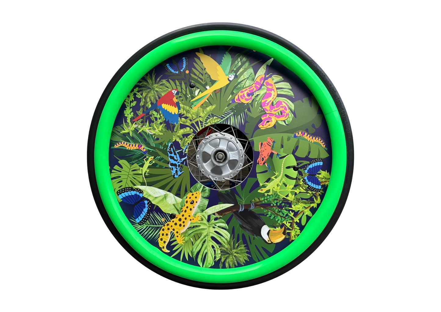 Green Handrim Cover