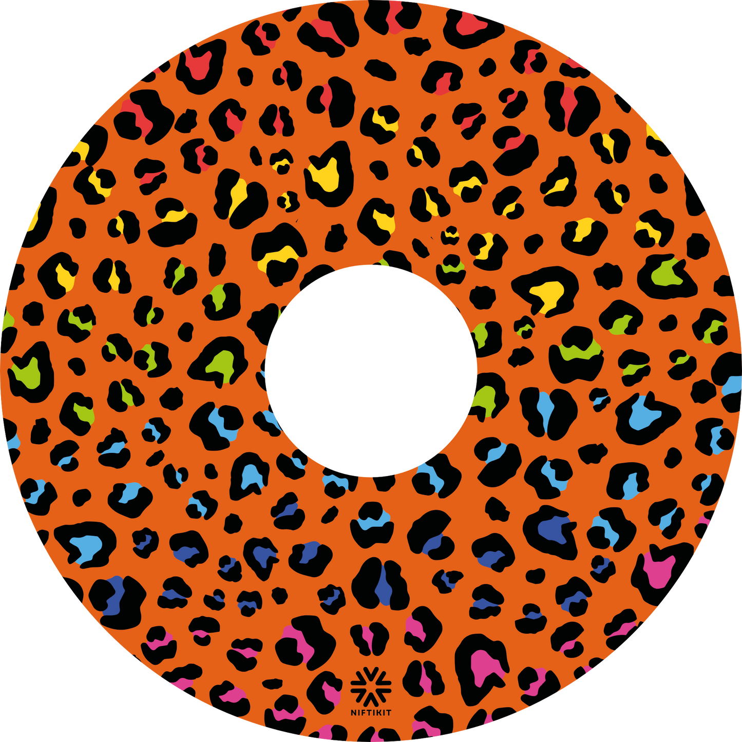 Wheelchair Wheel Covers – “Lively Leopard ”- Roll Bold in Leopard Print