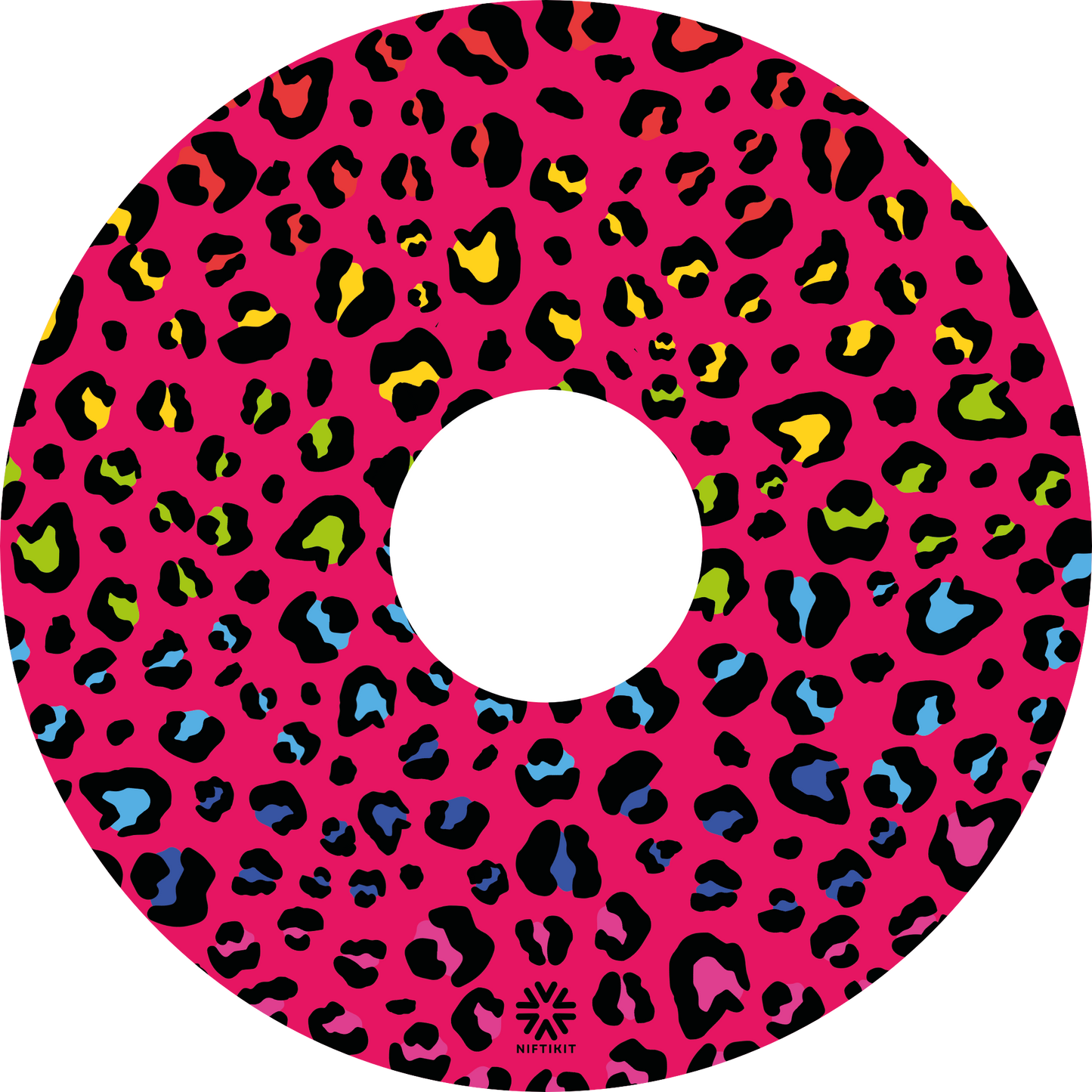 Wheelchair Wheel Covers – “Lively Leopard ”- Roll Bold in Leopard Print