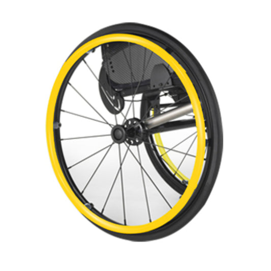 Yellow Silicone Handrim  Push rim grip for Wheelchairs Niftikit